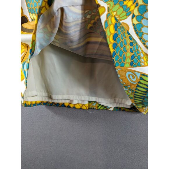 Banana Republic Trina Turk Collection Cora Pisces Sheath Strapless Dress Sz 4 - Picture 4 of 12